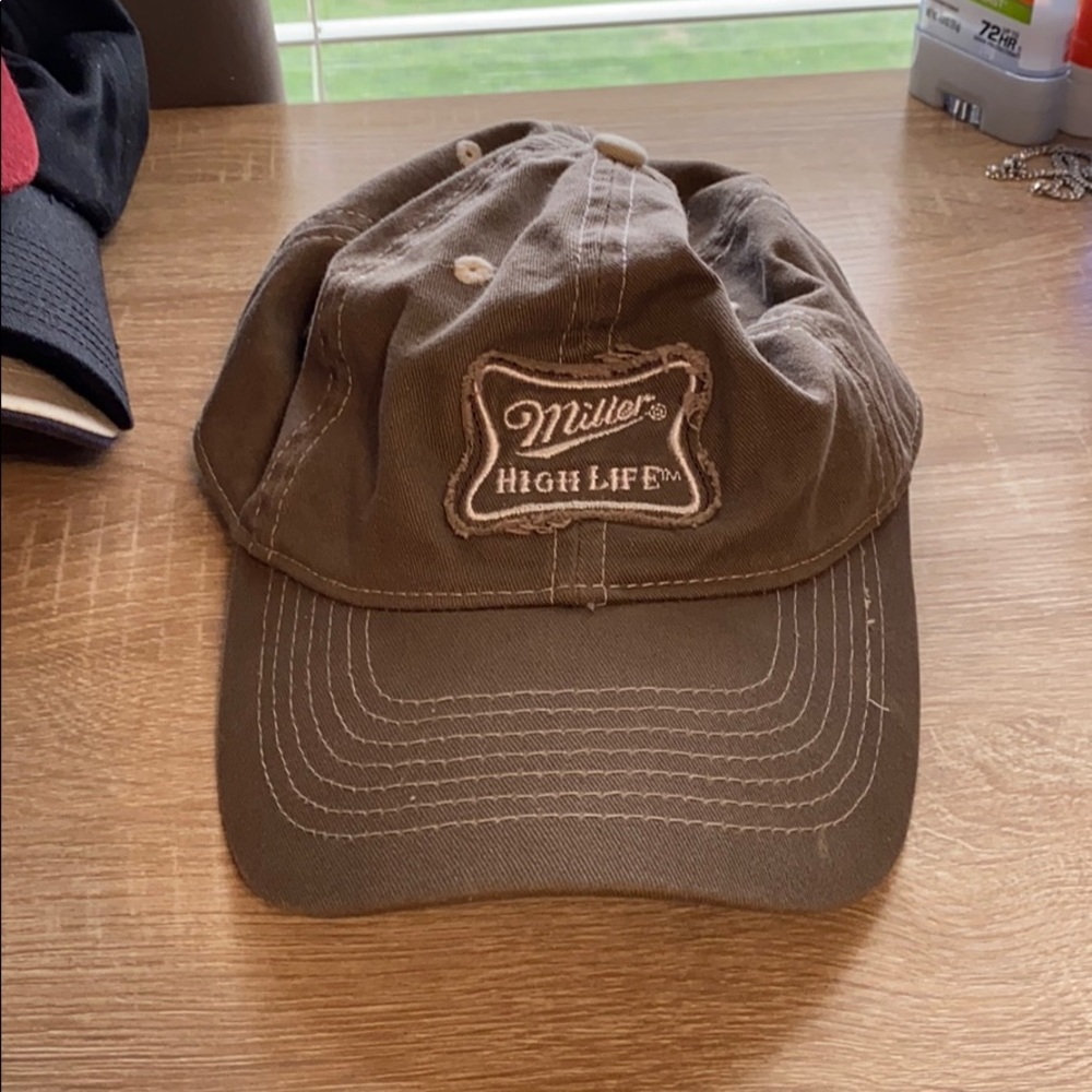 Miller high life dad hat